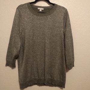 New York & Company Gray Sweater